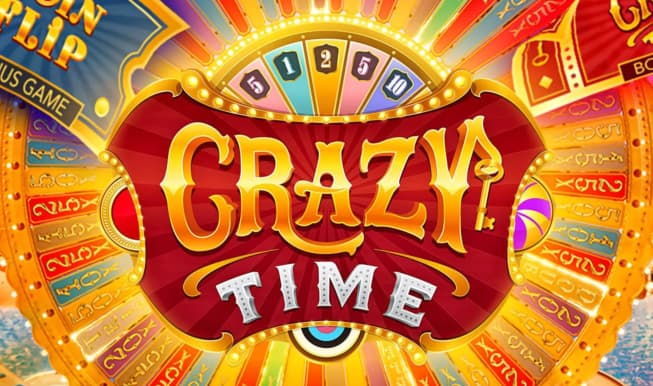 Crazy Time slot icon by Evolution, available at Verde Casino