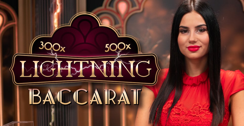 Try Lightning Baccarat slot by Evolution on verdecasino-login.de – logo image