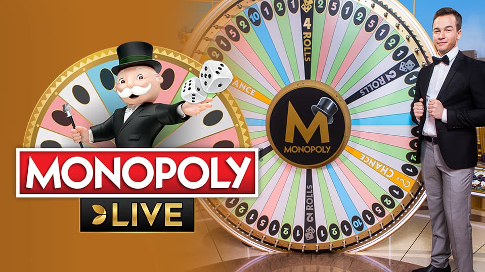 Live Shows logo of Monopoly from Evolution at Verde Casino